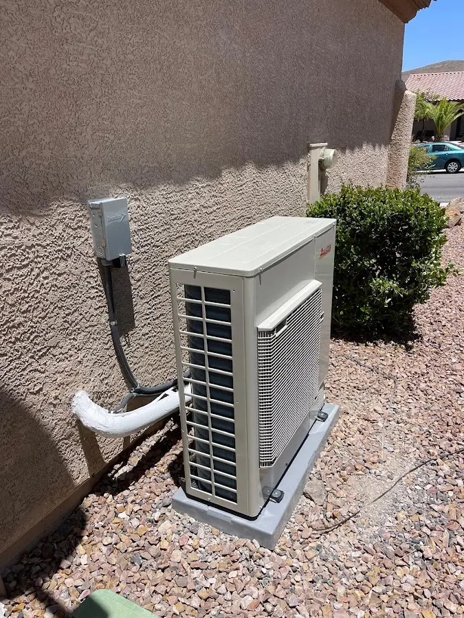 Residential air conditioning condenser unit in Munhall